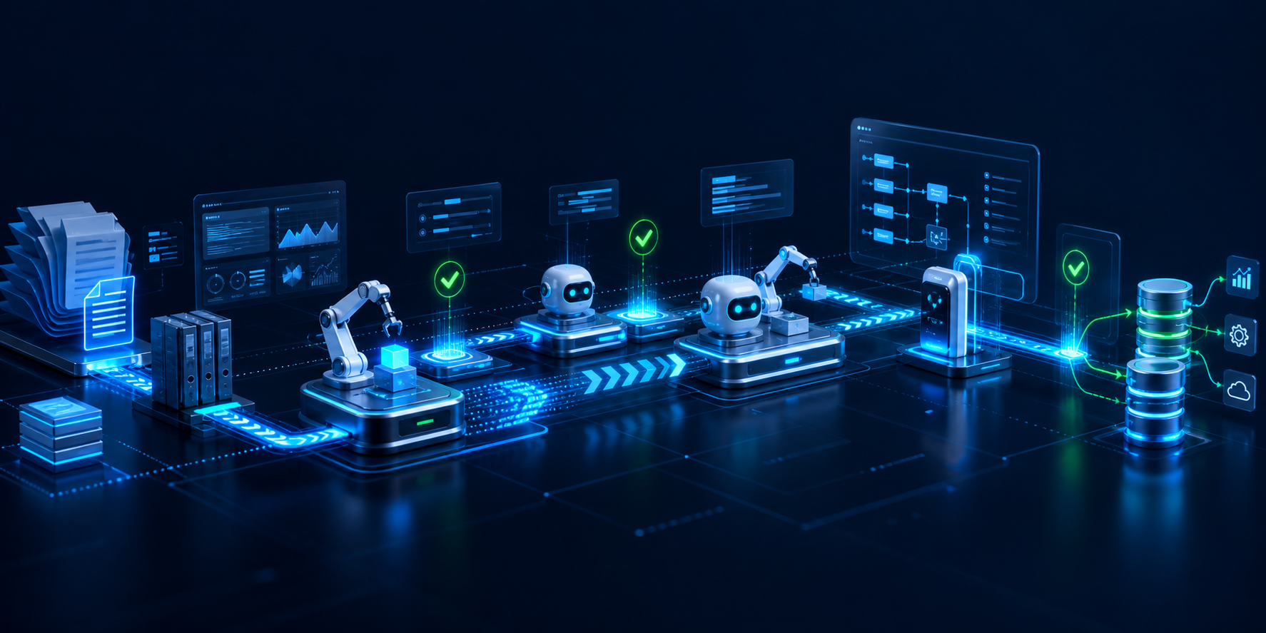 Fluxos digitais de automacao empresarial